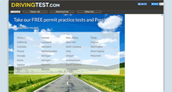 Desktop Screenshot of drivingtest.com